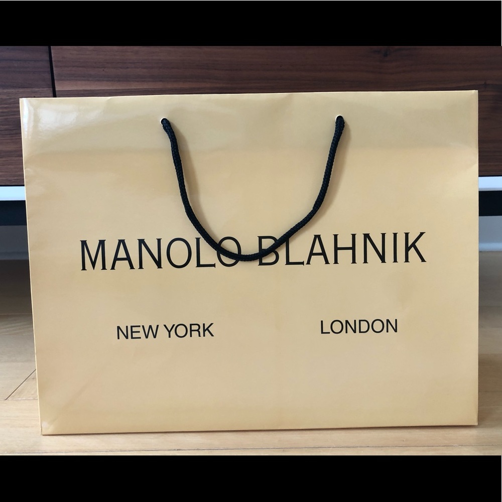 Manolo Blahnik Shopping Bag
